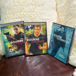 Matt Damon, Bourne Collection three DVD movies
